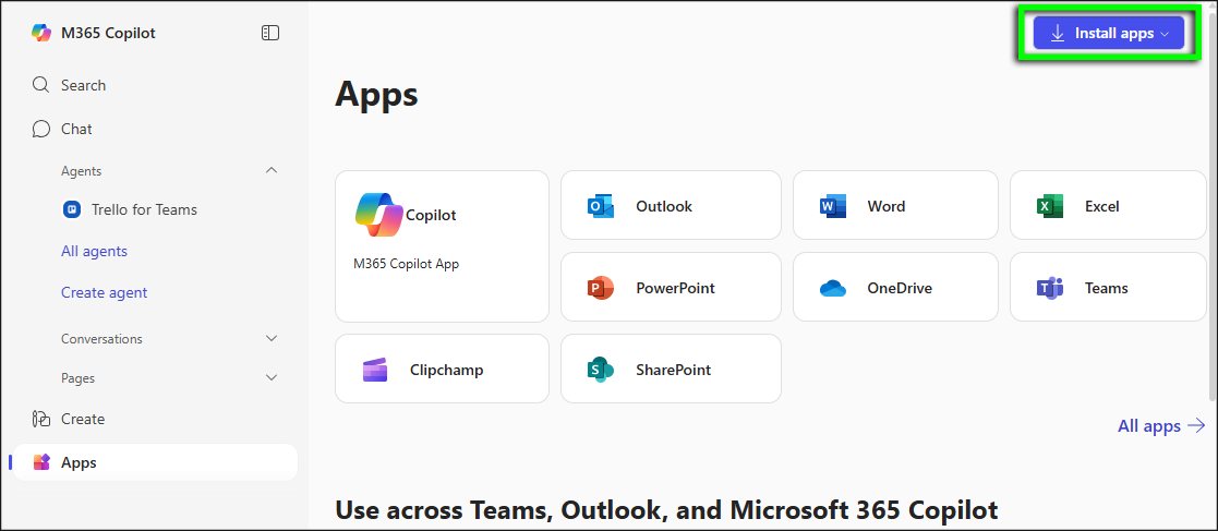 On the upper right, click the 