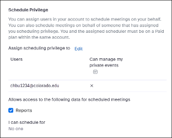 Select Reports checkbox if necessary