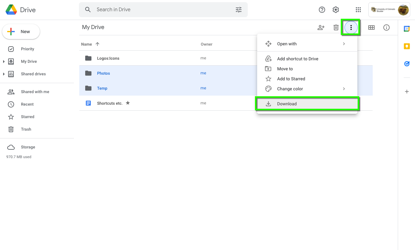 Virtual Lab Saving Method – Google Drive