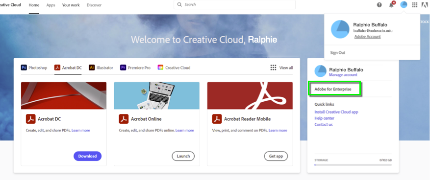 download adobe acrobat pro dc creative cloud
