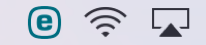 ESET appears as a blue icon in the menu bar