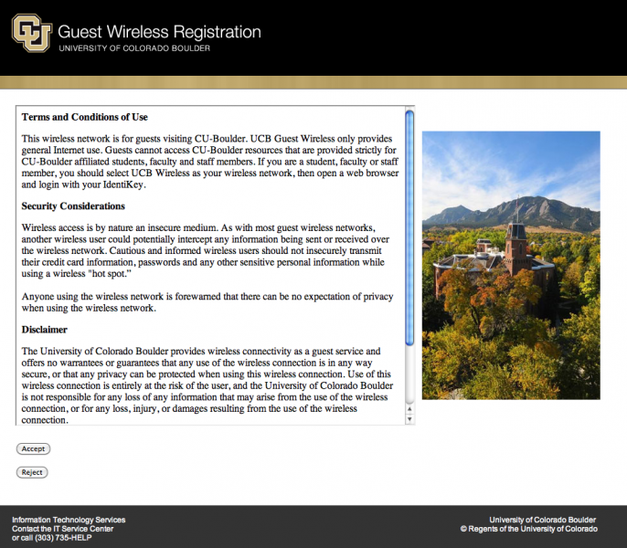 Wireless Guest Access – Information Technology Services