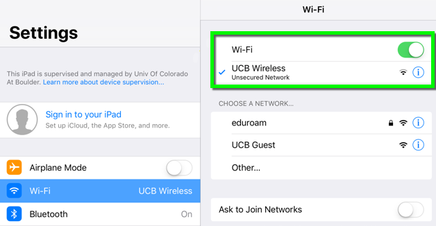 local user troubleshooting: connect to campus wifi