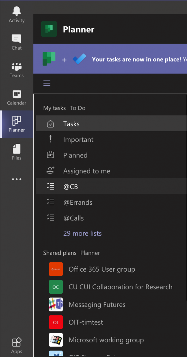 microsoft tasks