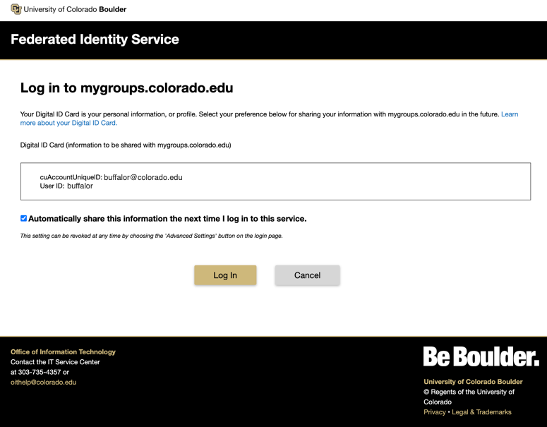 federated id card screenshot
