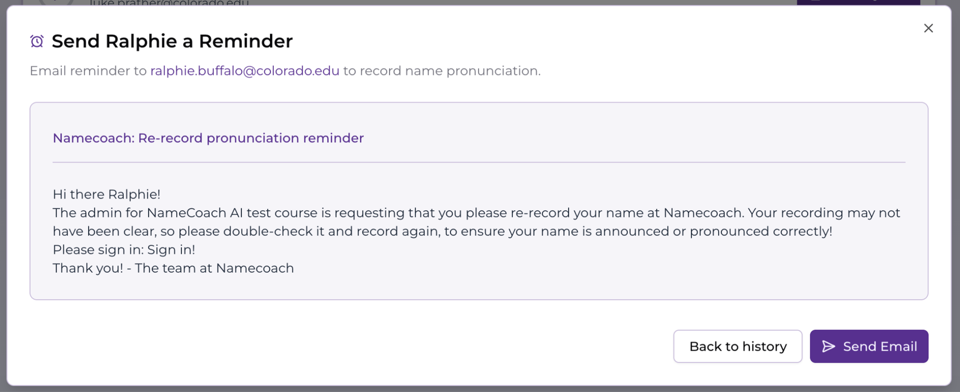 My Info tab is to the right of Pronunciation. Enter Pronouns below My Info Tab, under "Pronoun."