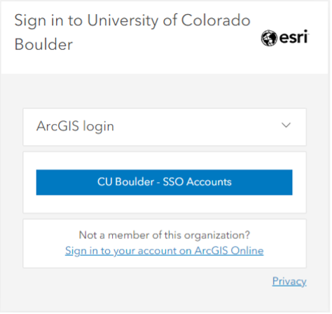 ArcGIS Online SSO Login 