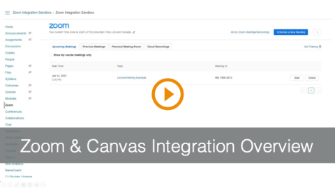 zoom canvas integration video thumbnail