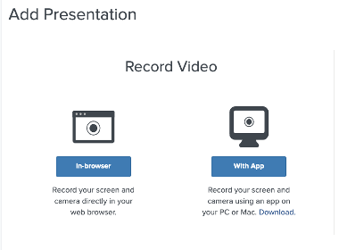 Screenshot of in-browser audio capture issue