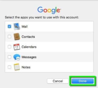 mac mail gmail settings v10.2