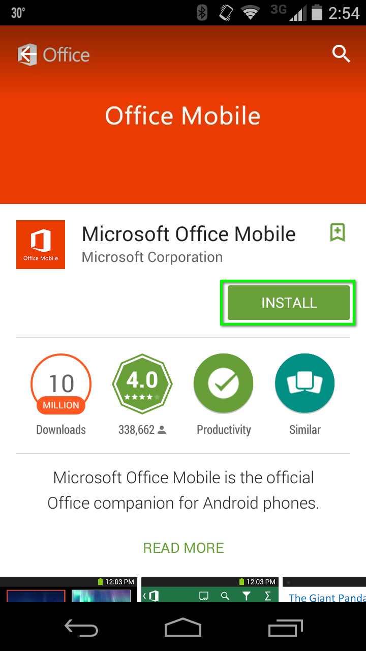 install office