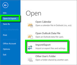 importing gmail to outlook