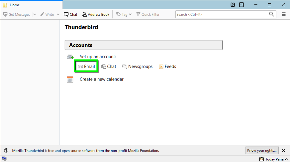 configure consumer gmail in thunderbird for mac