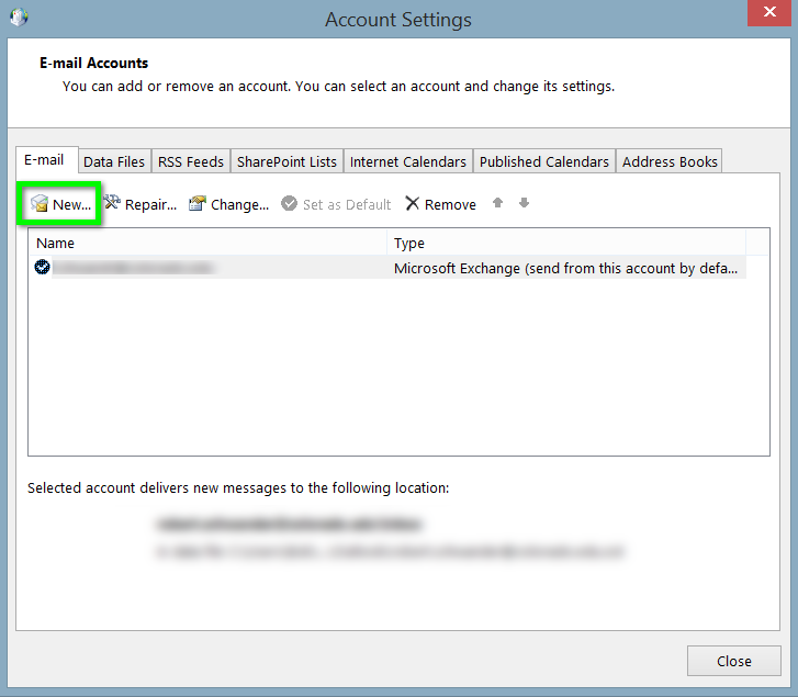 office 365 exchange server settings outlook 2010