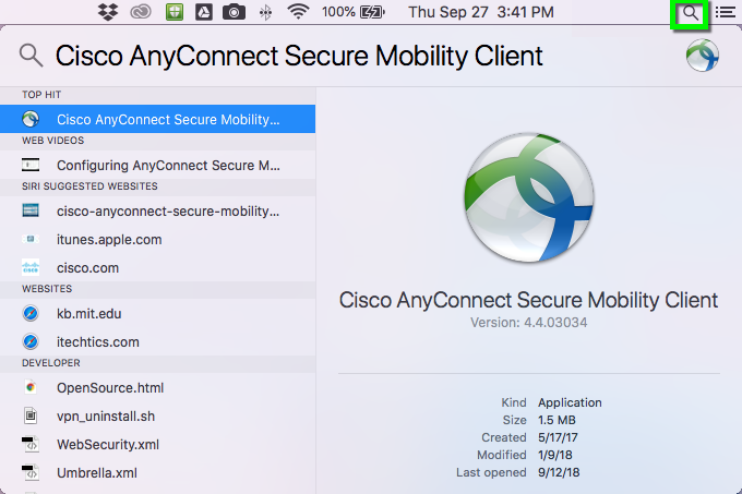 cisco remote access vpn for mac