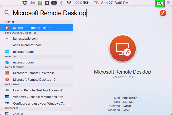 microsoft remote desktop connection client for mac vpn