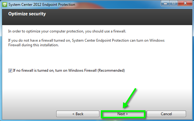 system center endpoint protection 2012