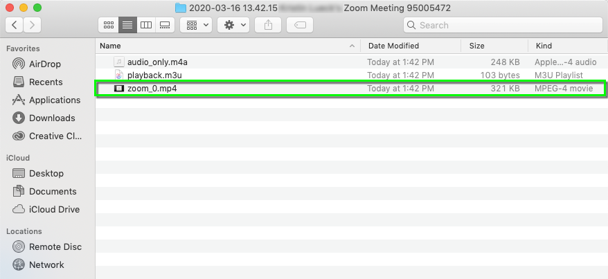 Zoom - Record a Meeting and Save to your Computer