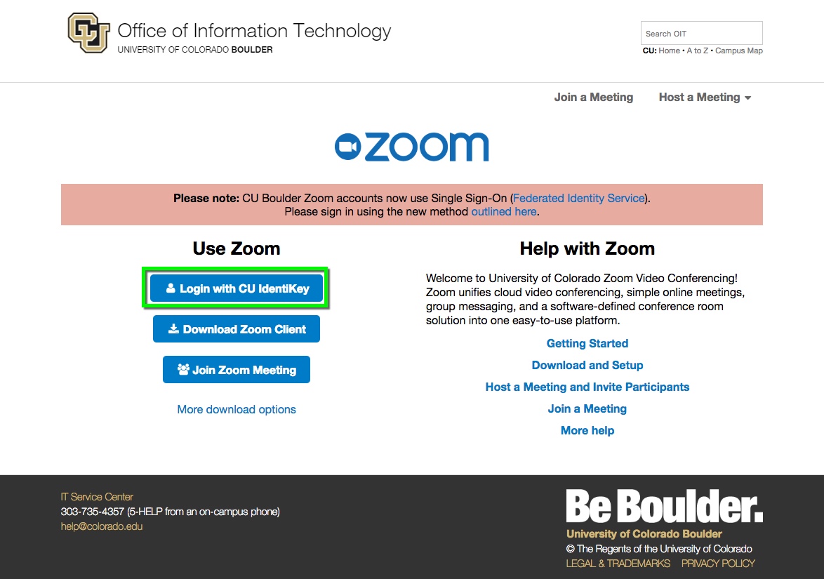 zoom host a meeting login