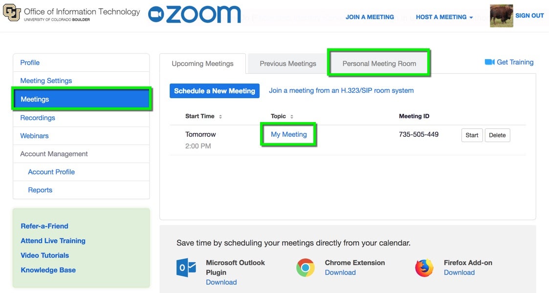 zoom room login