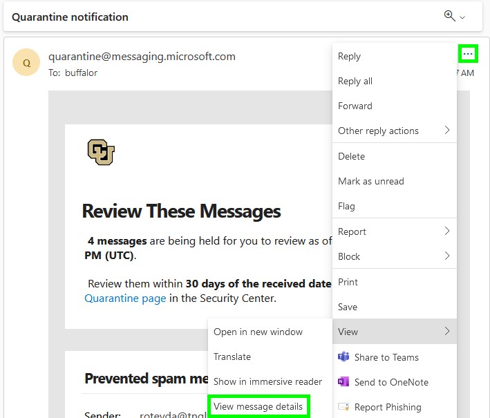 Message Reminders/Email Nudges in the Outlook Web App - KB